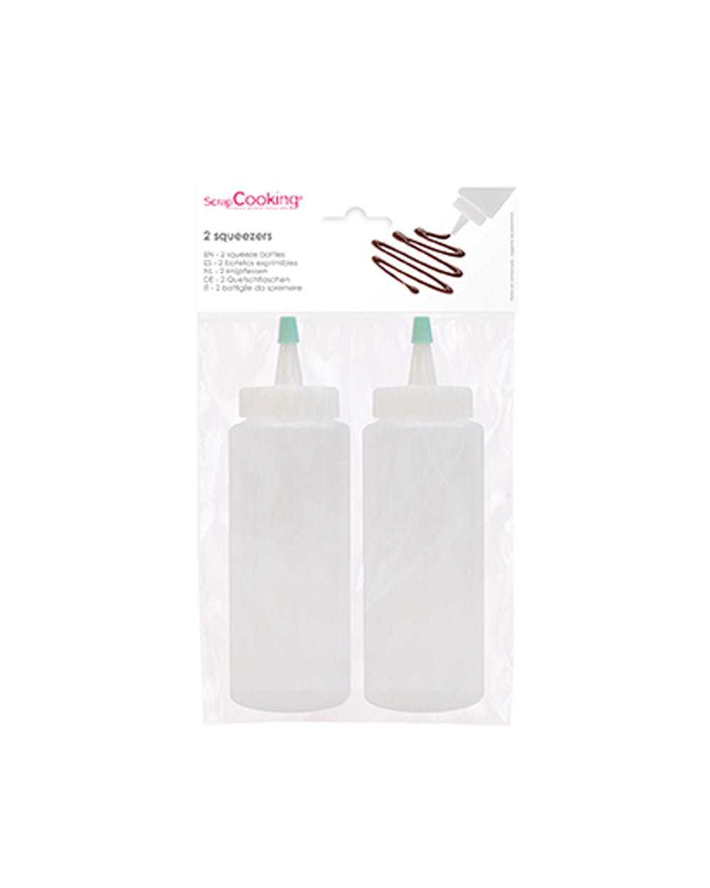 Scrapcooking 2 Squeeze Bottles