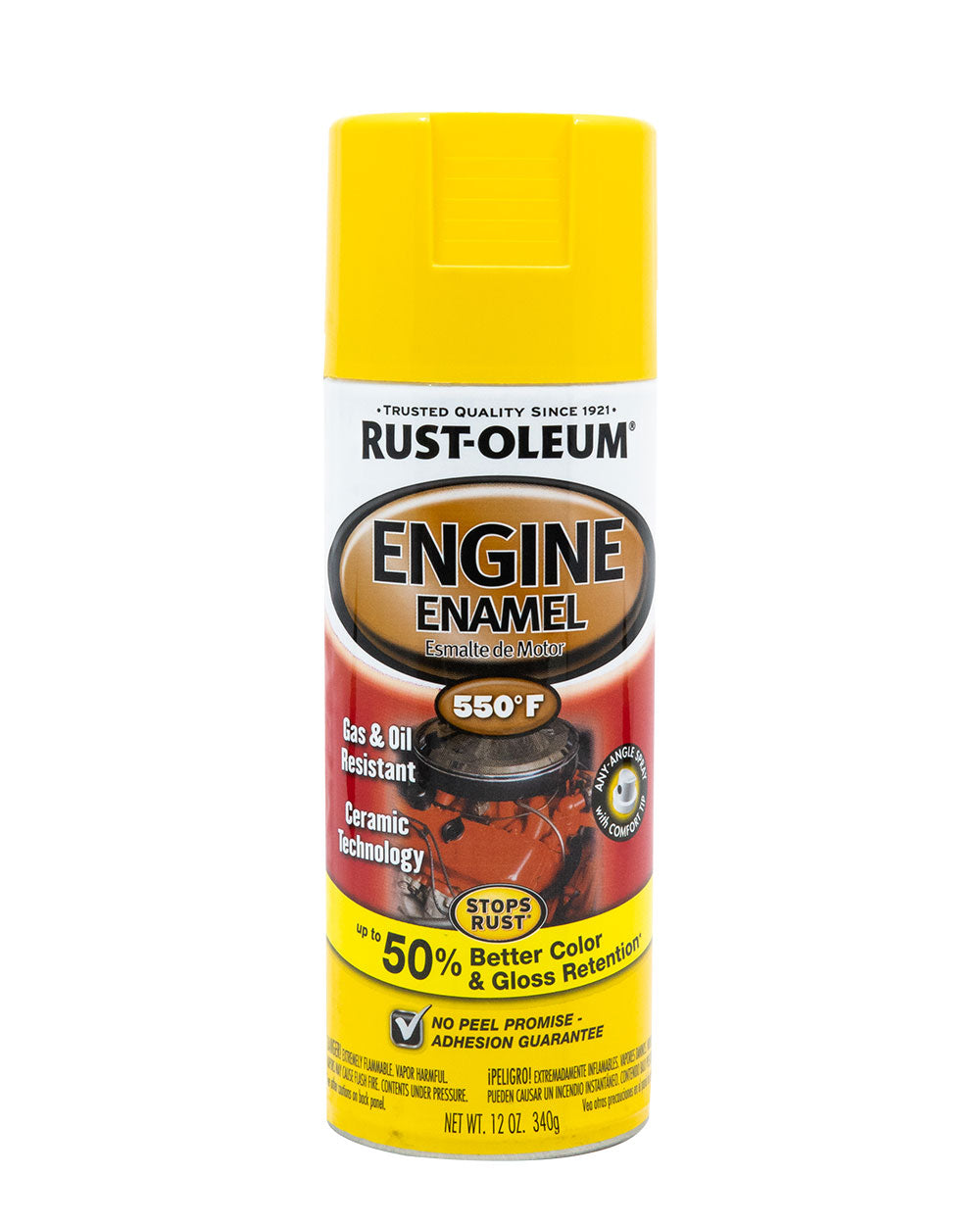 RustOleum Ceramic Engine Enamel Daytona Yellow