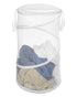 Whitmor Collapsible Laundry Hamper White
