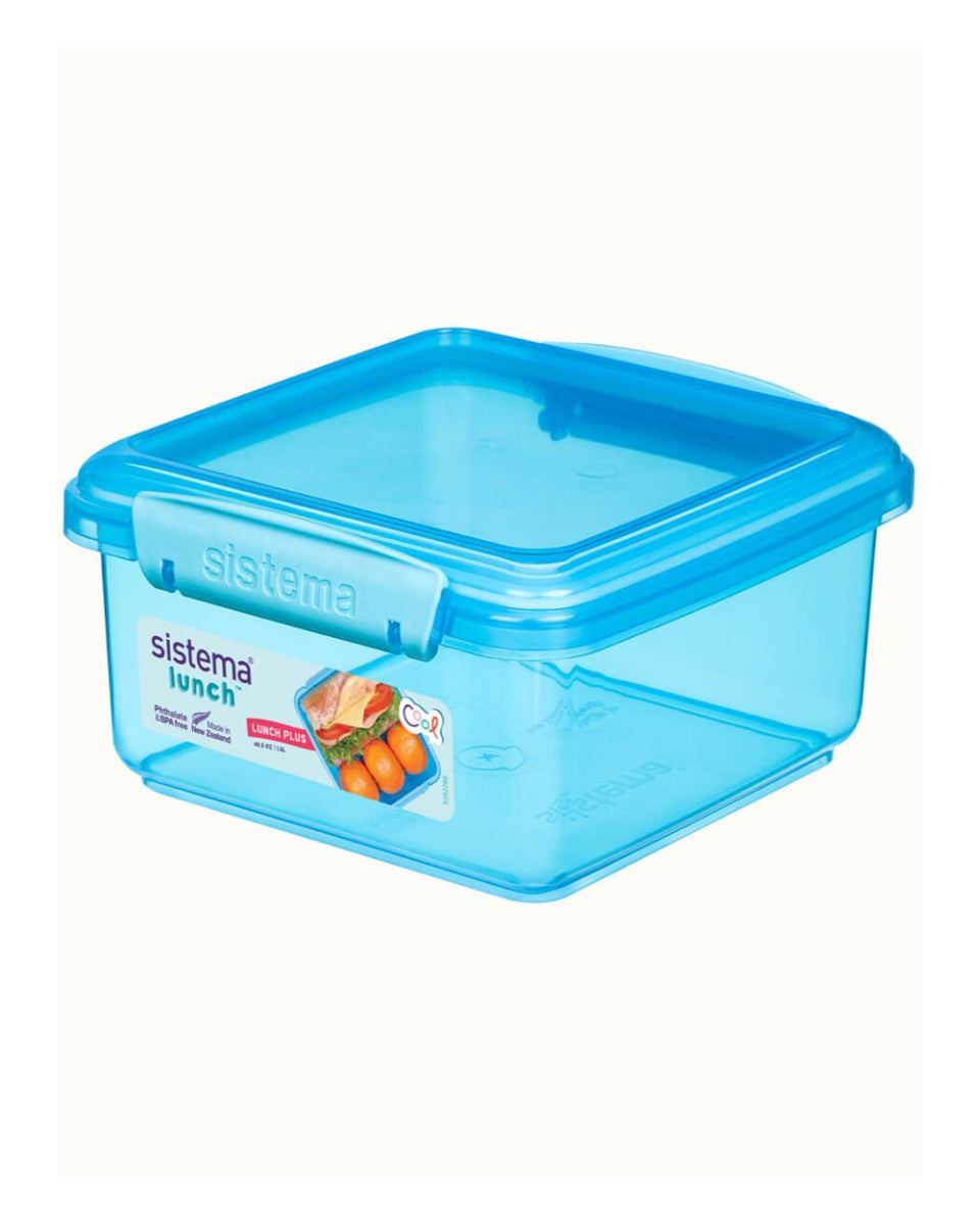Sistema 1.2 Litre Lunch Box Plus Blue