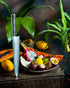 Samura Bamboo Kitchen Knives Set Of 3 Paring, Utility & Chef's Knife