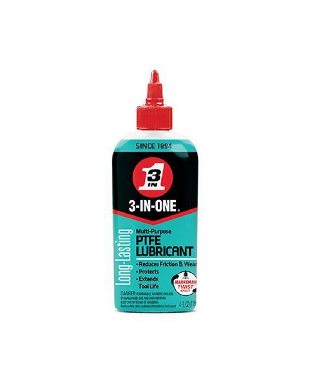 WD-40 3 In 1 Multi Purpose PTFE Lubricant 4Oz