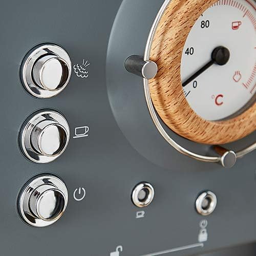 Swan Pump Espresso Coffee Machine Slate Grey