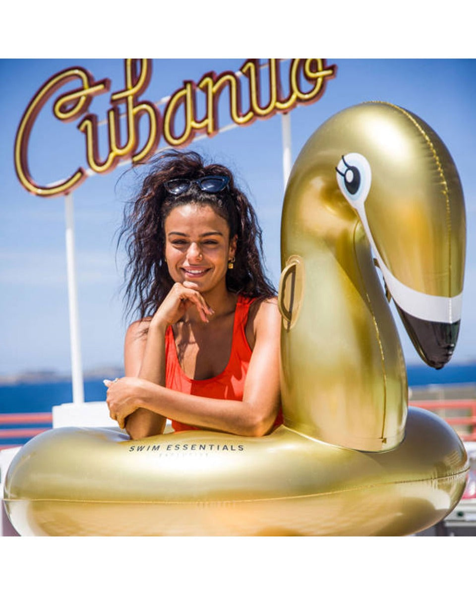 Swim Essentials Gold Swan Swimring 95cm