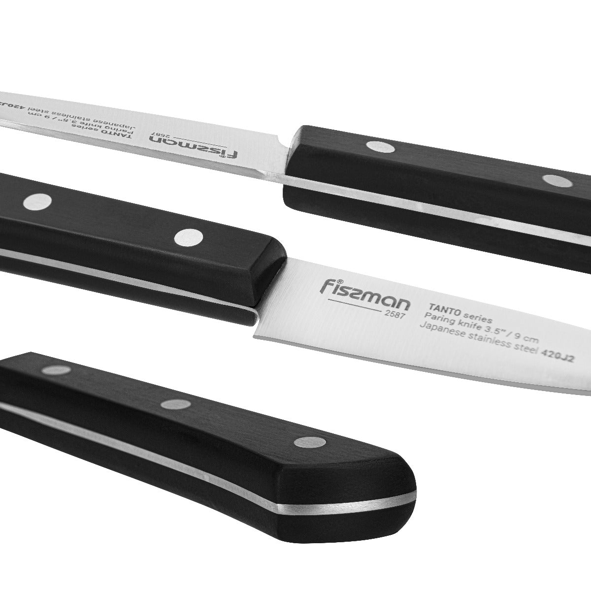 Fissman 3.5'' Paring Tanto 3Cr13 Steel