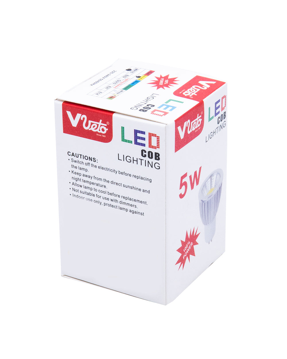 Veto Led Light 5W Warm White