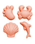 Scrunch Moulds Coral