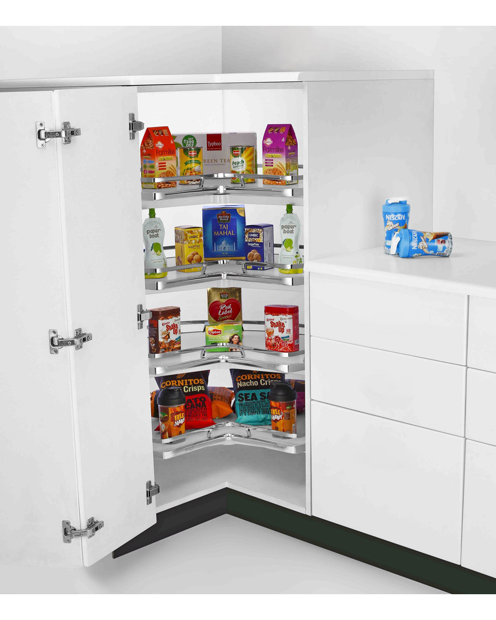 Lazy Susan for Corner Kitchen Cabinet - 220xD700x755mm