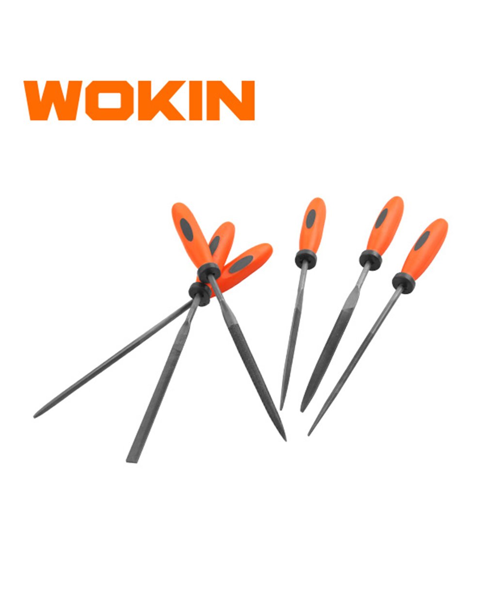 Wokin 6 Pieces Needle Files Set 3 x 100 mm