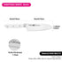 Fissman 5 Inches Santoku Knife Linz Steel