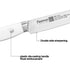 Fissman 5 Inches Utility Knife Linz Steel