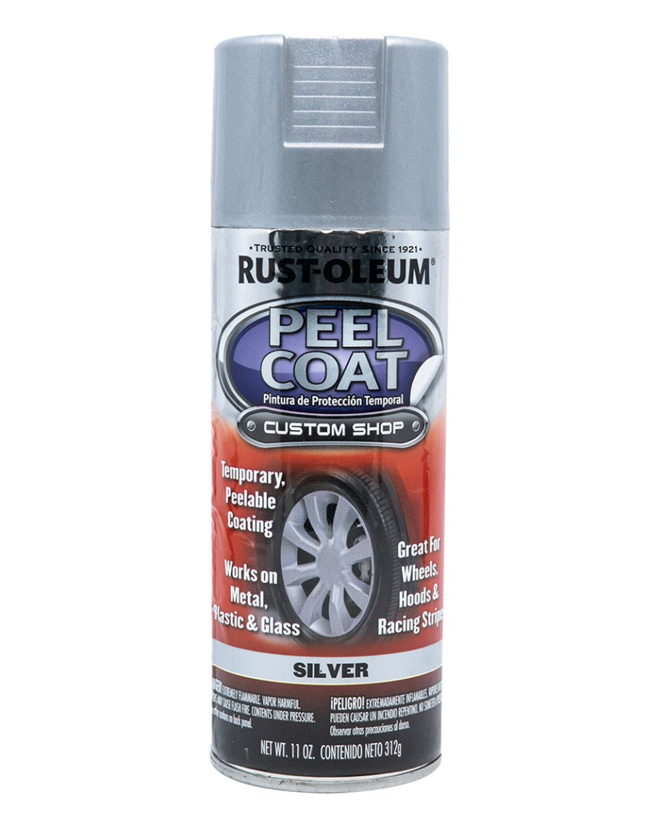 RustOleum Auto Peel Coat Silver 11Oz