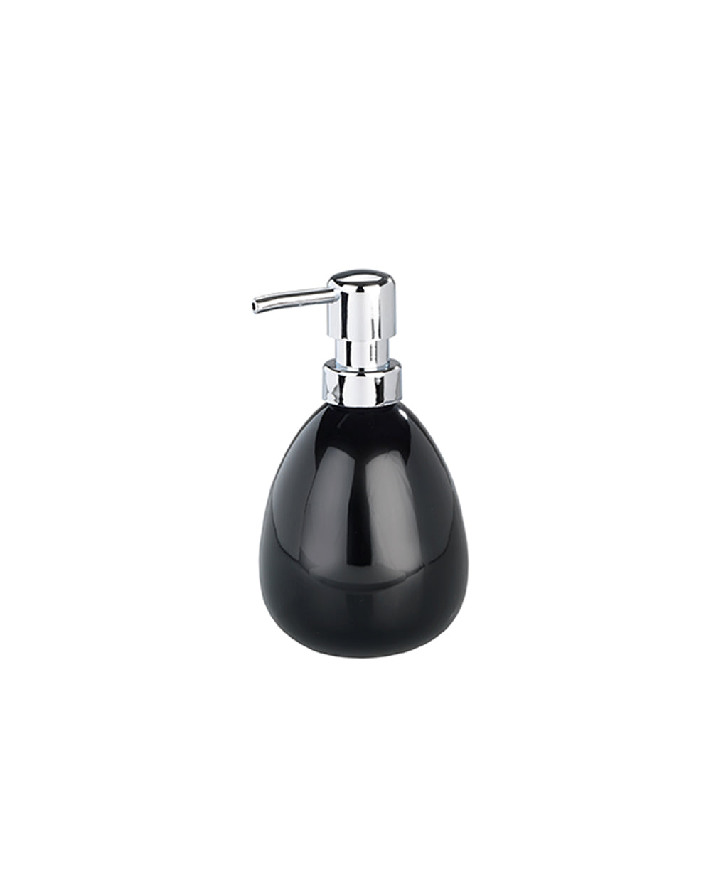 Wenko Ceramic Soap Dispenser Polaris Black