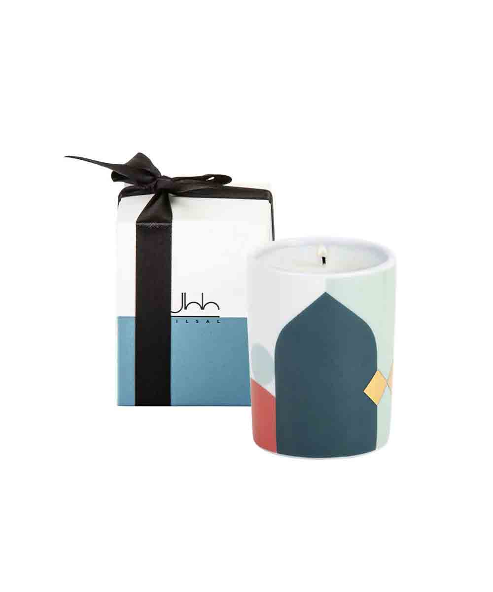 Silsal x Sabr Layalee Landscapes Blooming Oud Candle 60g