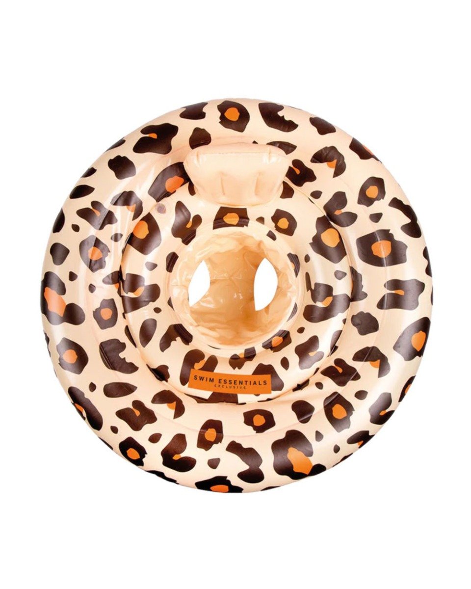 Swim Essentials Beige Leopard printed Baby Swimseat 0-1 year