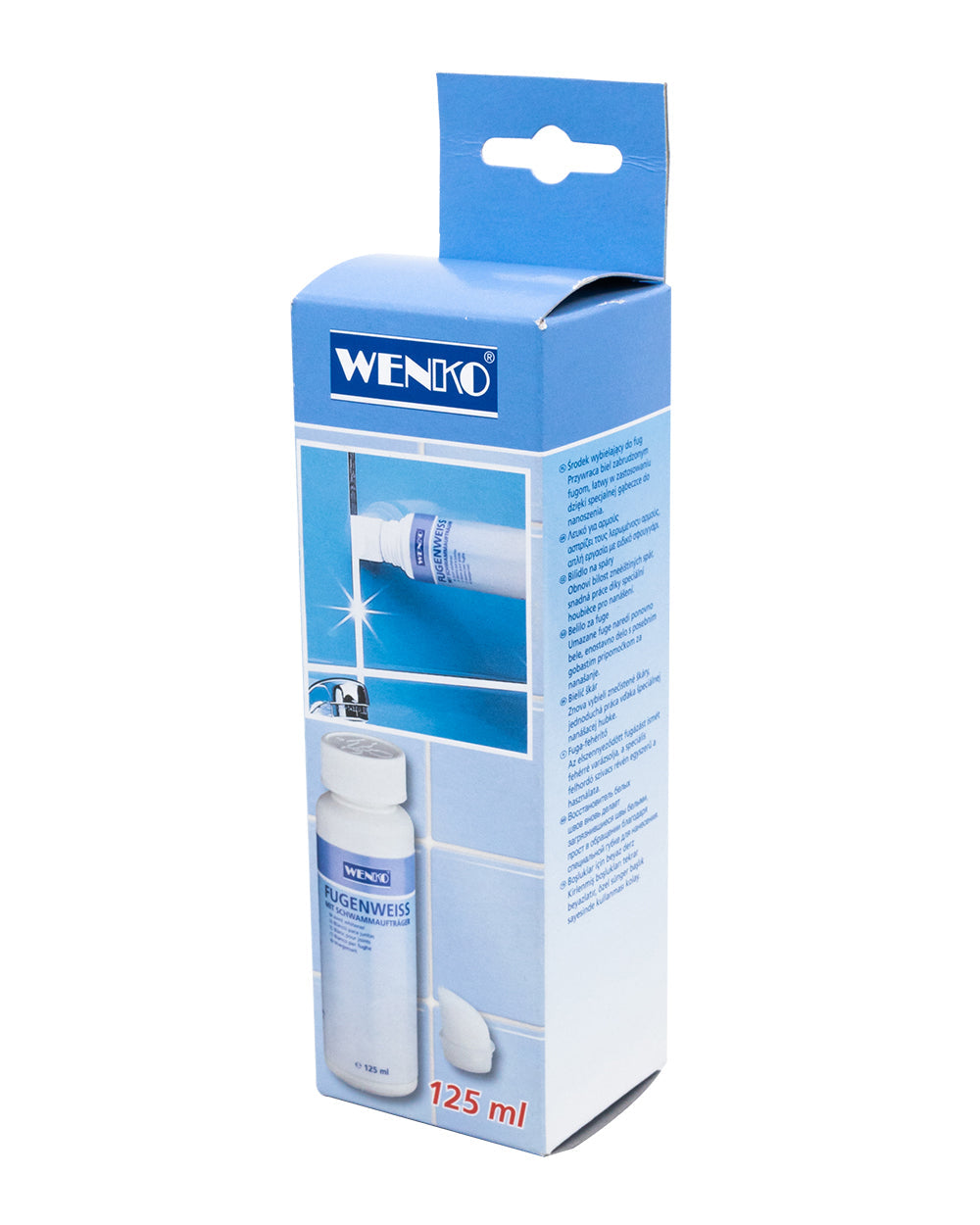 Wenko Grout White with sponge 125ML