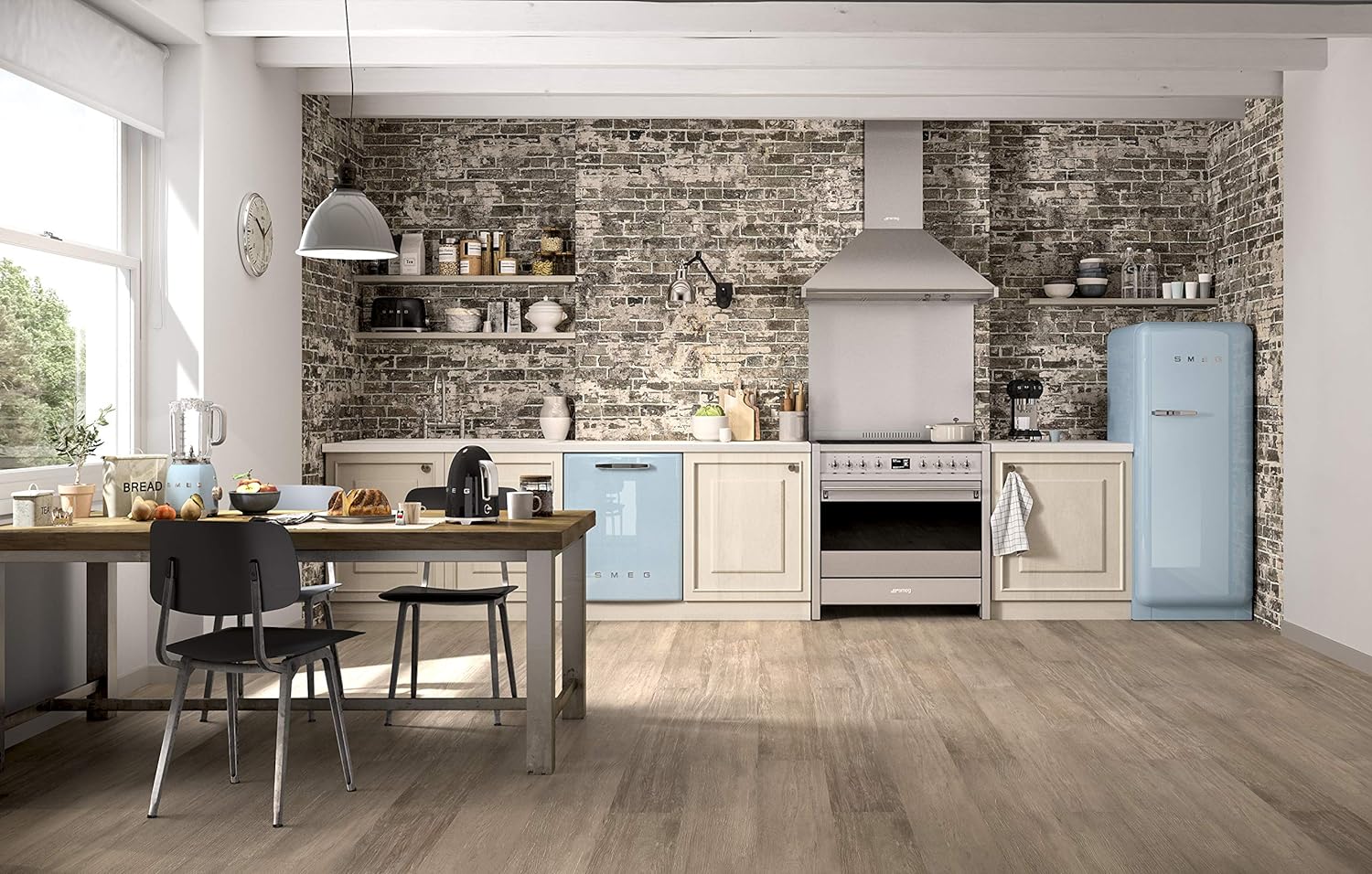 Smeg Blender Pastel Blue