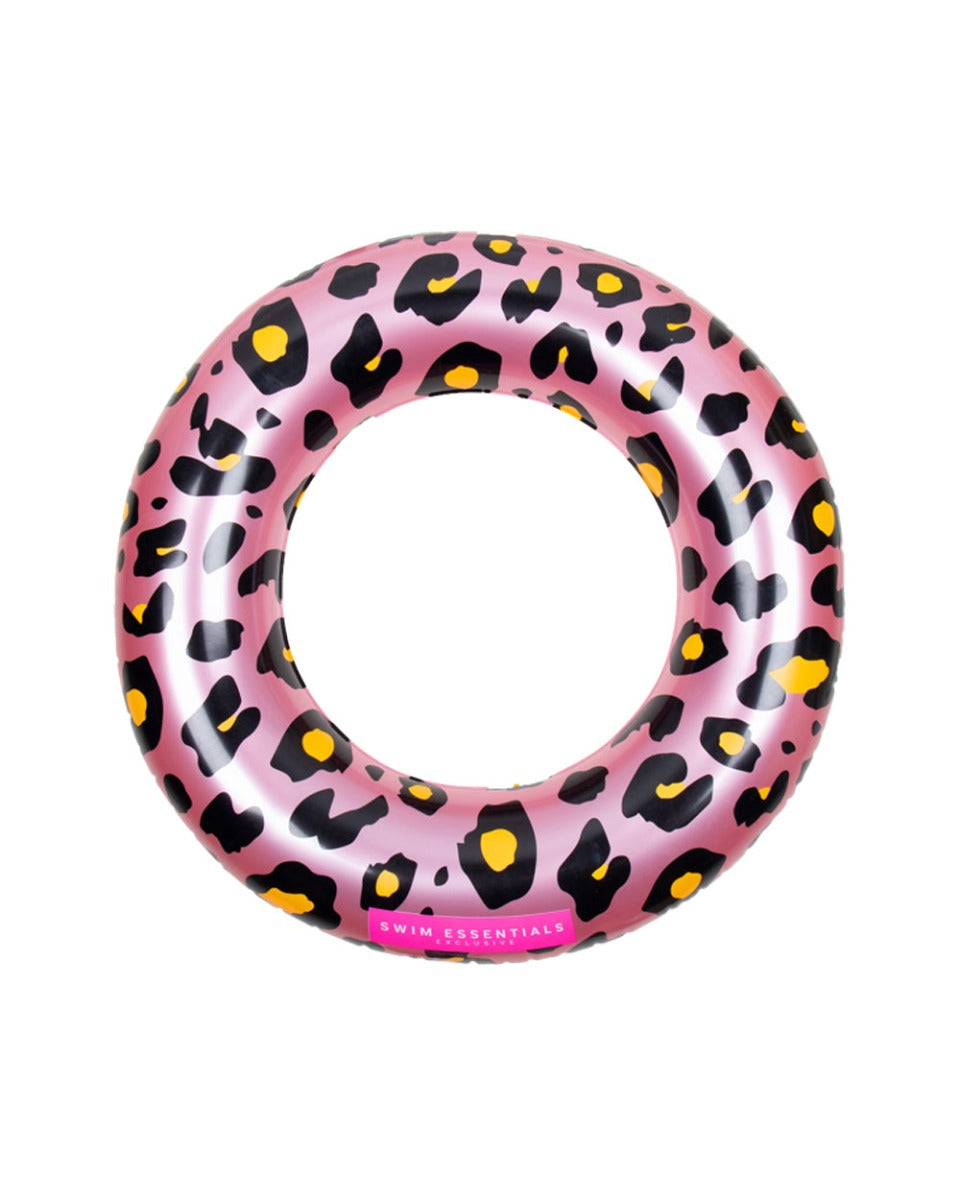Swim Essentials Leopard Printed Swimring 90cm