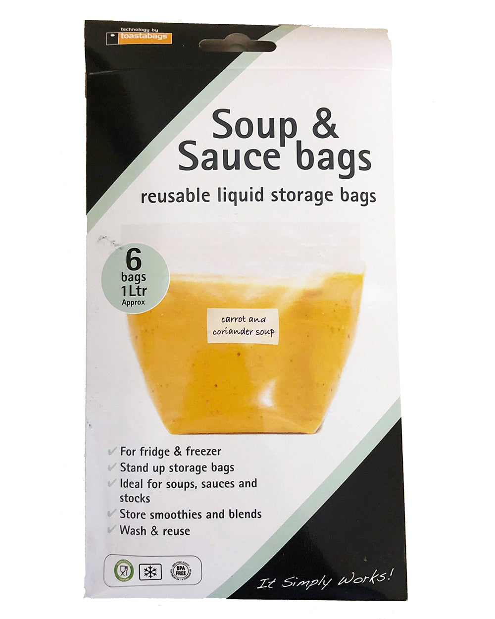 Toastabags Soup & Sauce Bags 6 Pack