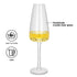 Fissman Set of 2 Champagne Glasses 230ML