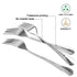 Fissman Set of 3 Dessert Forks Flavia 17cm Stainless Steel