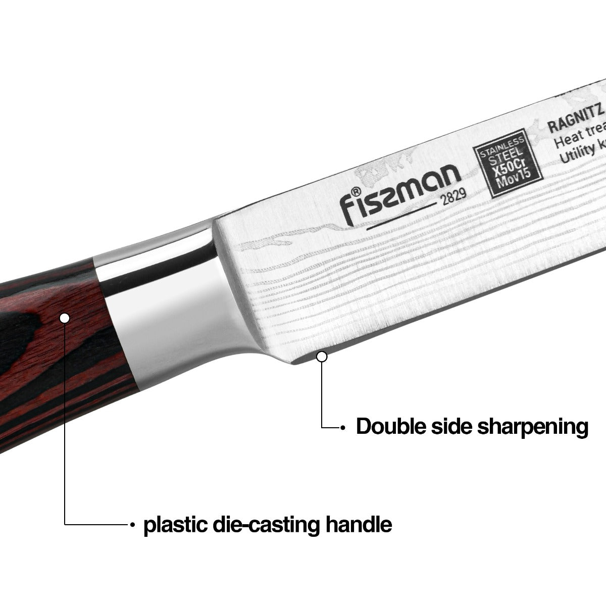 Fissman 5" Utility Knife Ragnitz