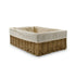 Homesmiths Storage Basket Grey With Liner L20 x W20 x H10 cm