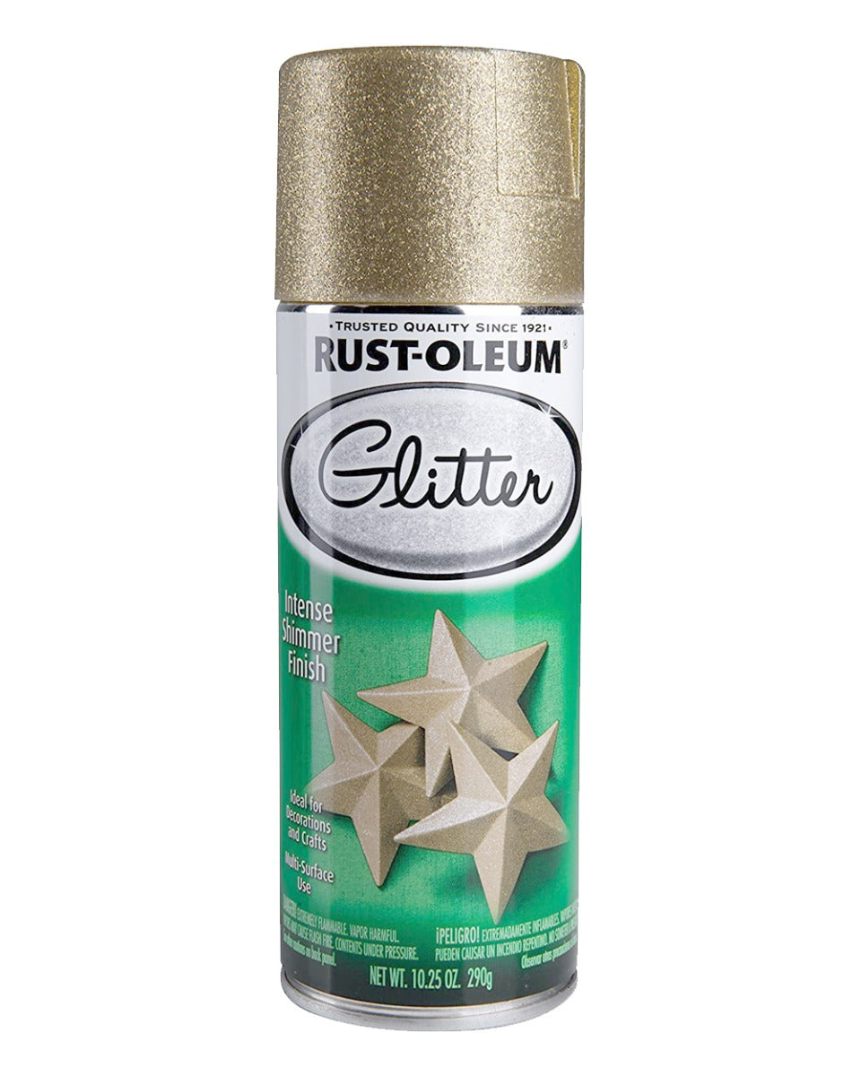 RustOleum Glitter Gold 10.25Oz