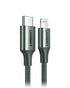 UGREEN USB-C to Lightning MFI Cable Nylon Braided 3A PD Fast Charging 1 Meter Black