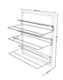 Tansel 3 Tier Pull Out Shoe Rack H 467 x L 200 x W 460 mm