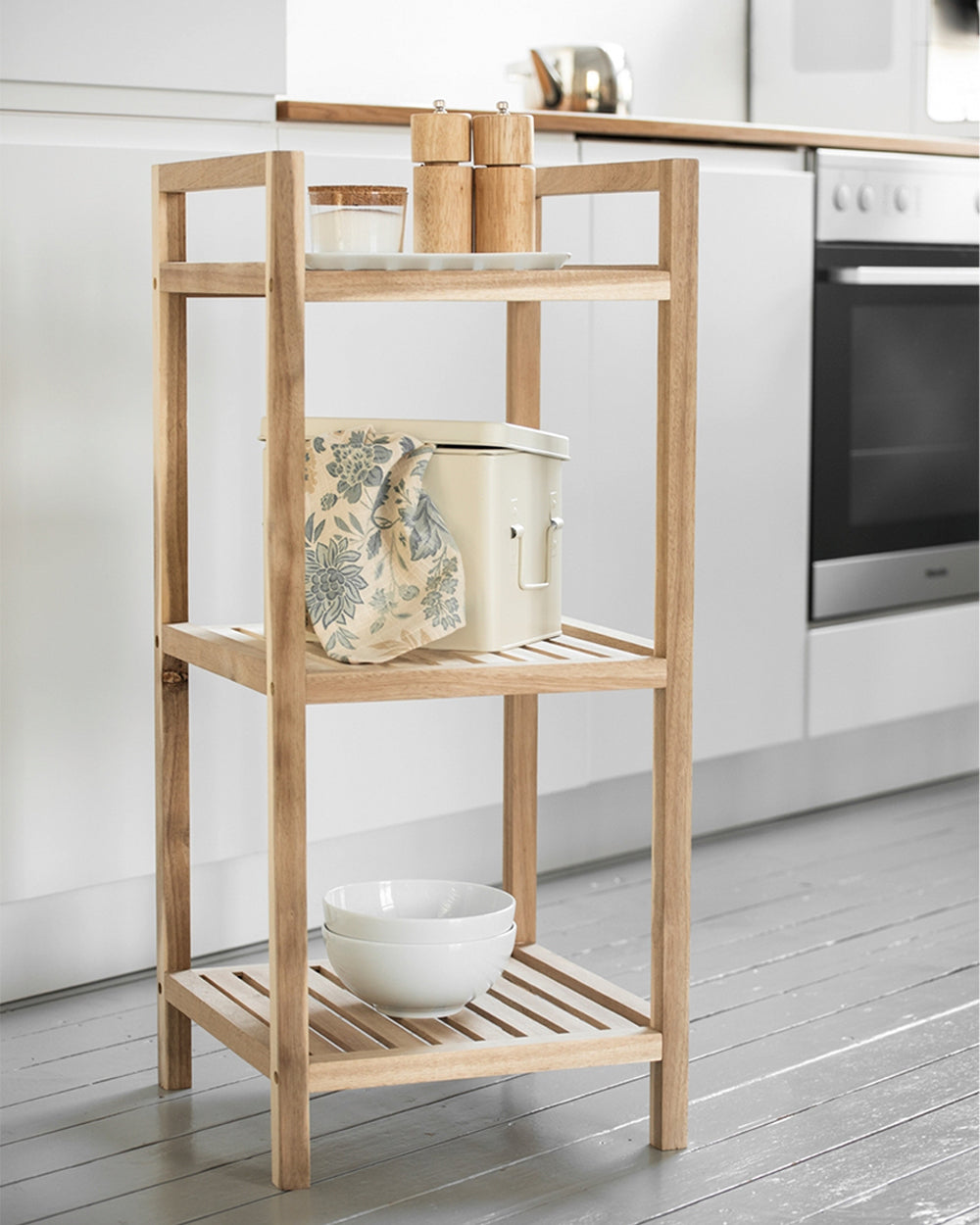 Wenko 3 Tier Shelving Unit Acina