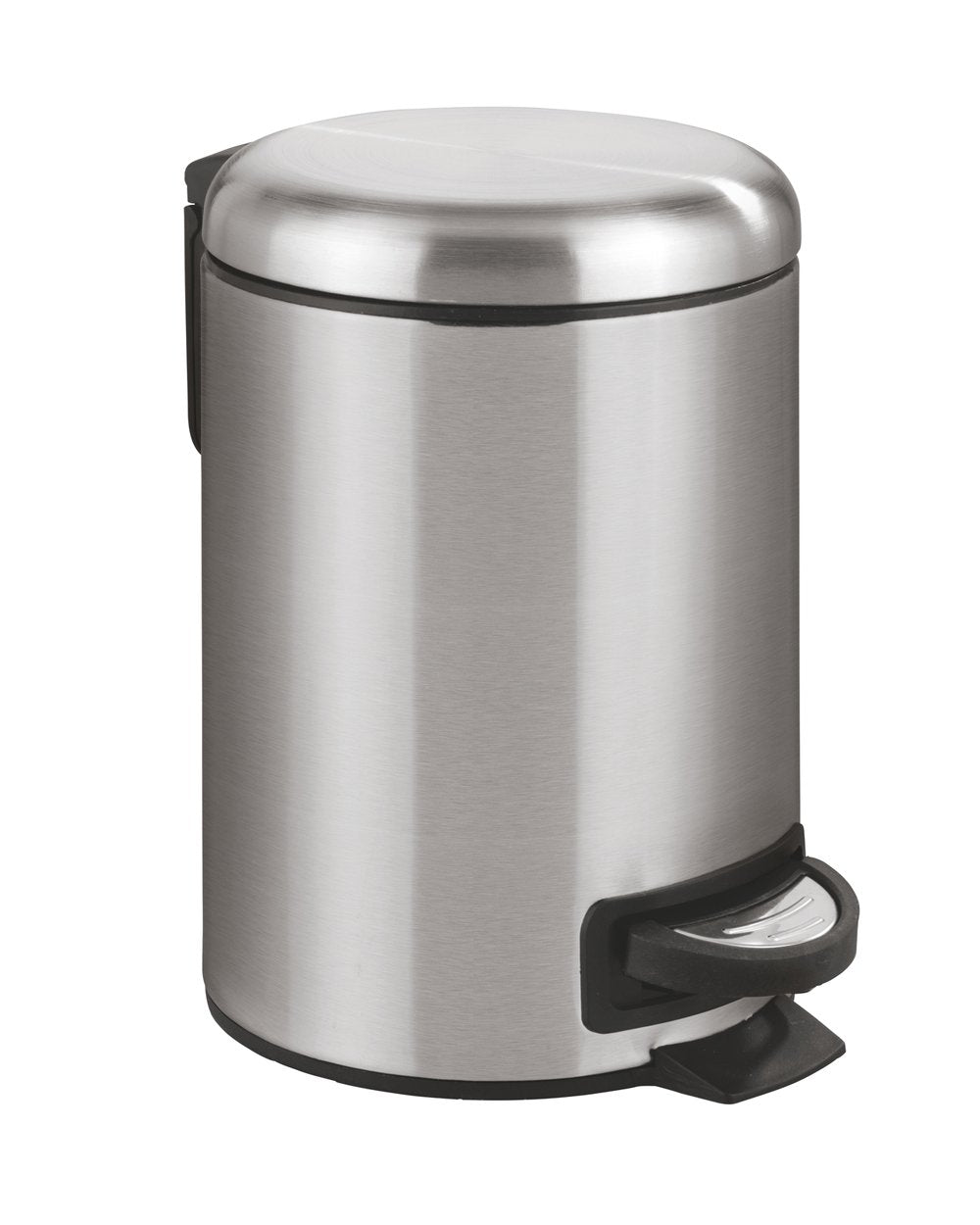 Wenko 3 Liter Stainless Steel Pedal Bin Leman Easy Close
