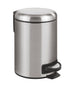 Wenko 3 Liter Stainless Steel Pedal Bin Leman Easy Close