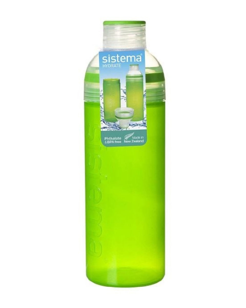 Sistema 700ml Trio Bottle Green