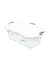 Sterilite White Laundry Basket 44L