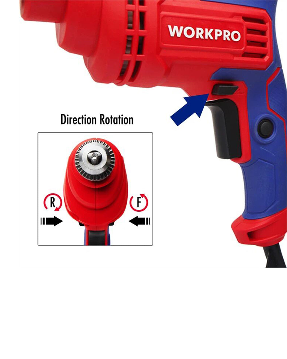 Workpro 10Mm Profession Drill