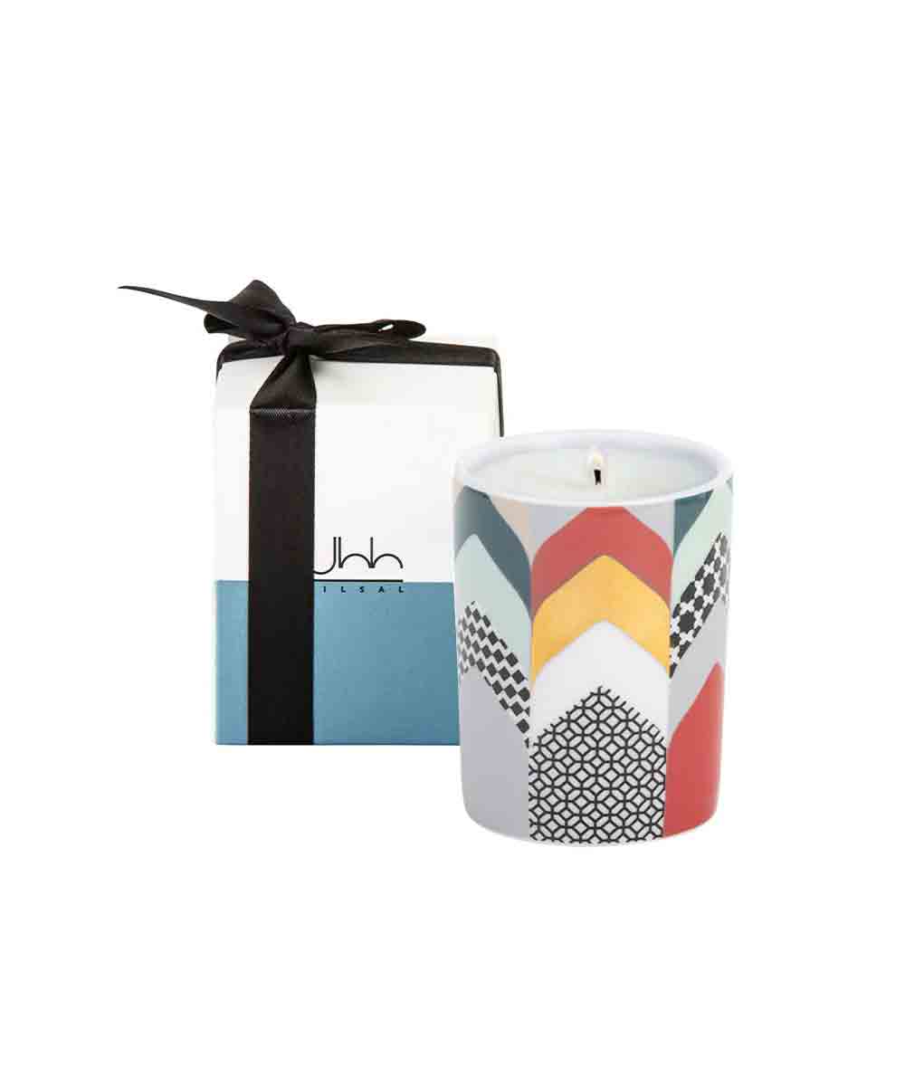 Silsal x Sabr Layalee Arches Blooming Oud Candle 60g