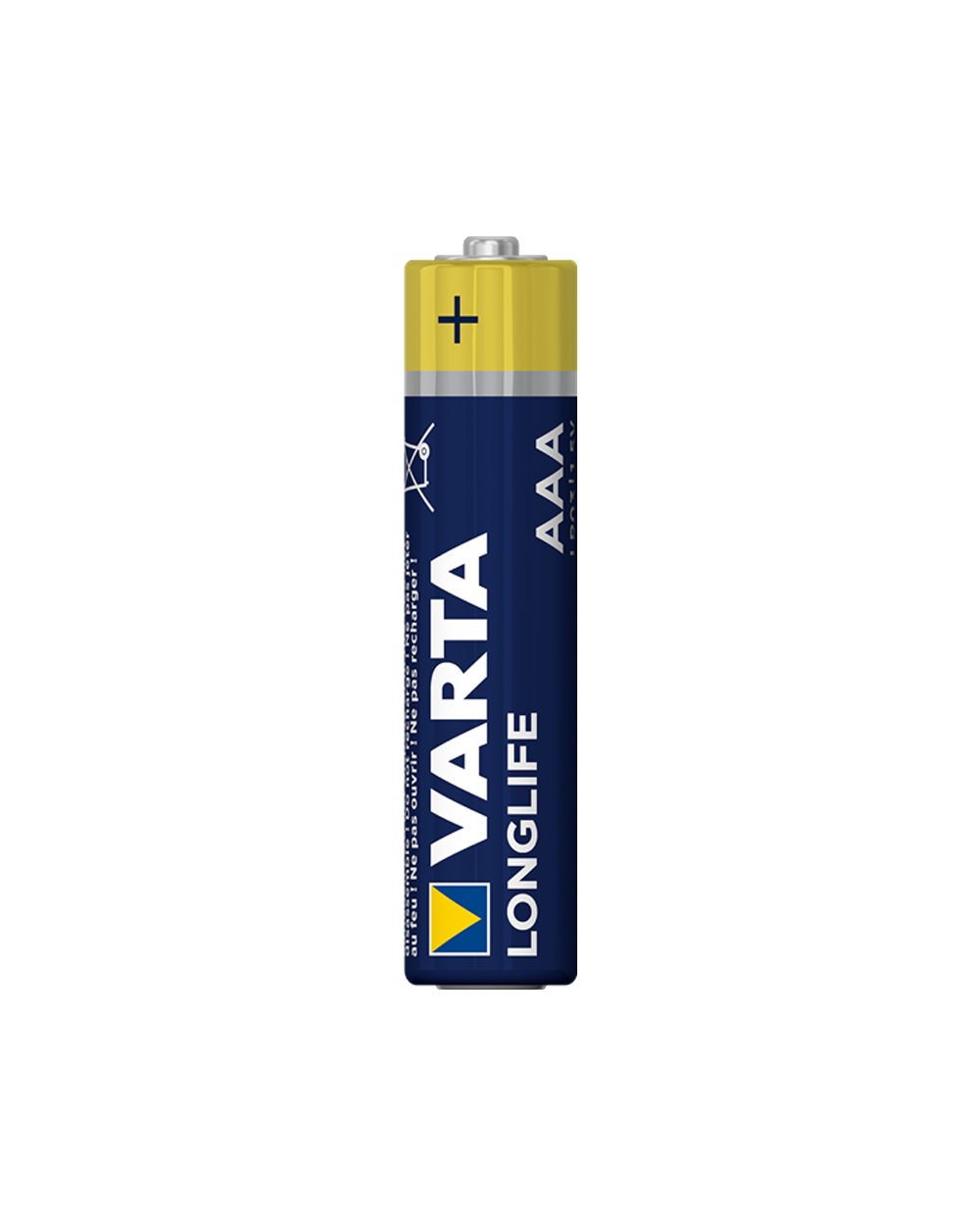 VARTA Longlife Pack of 4 AAA Batteries