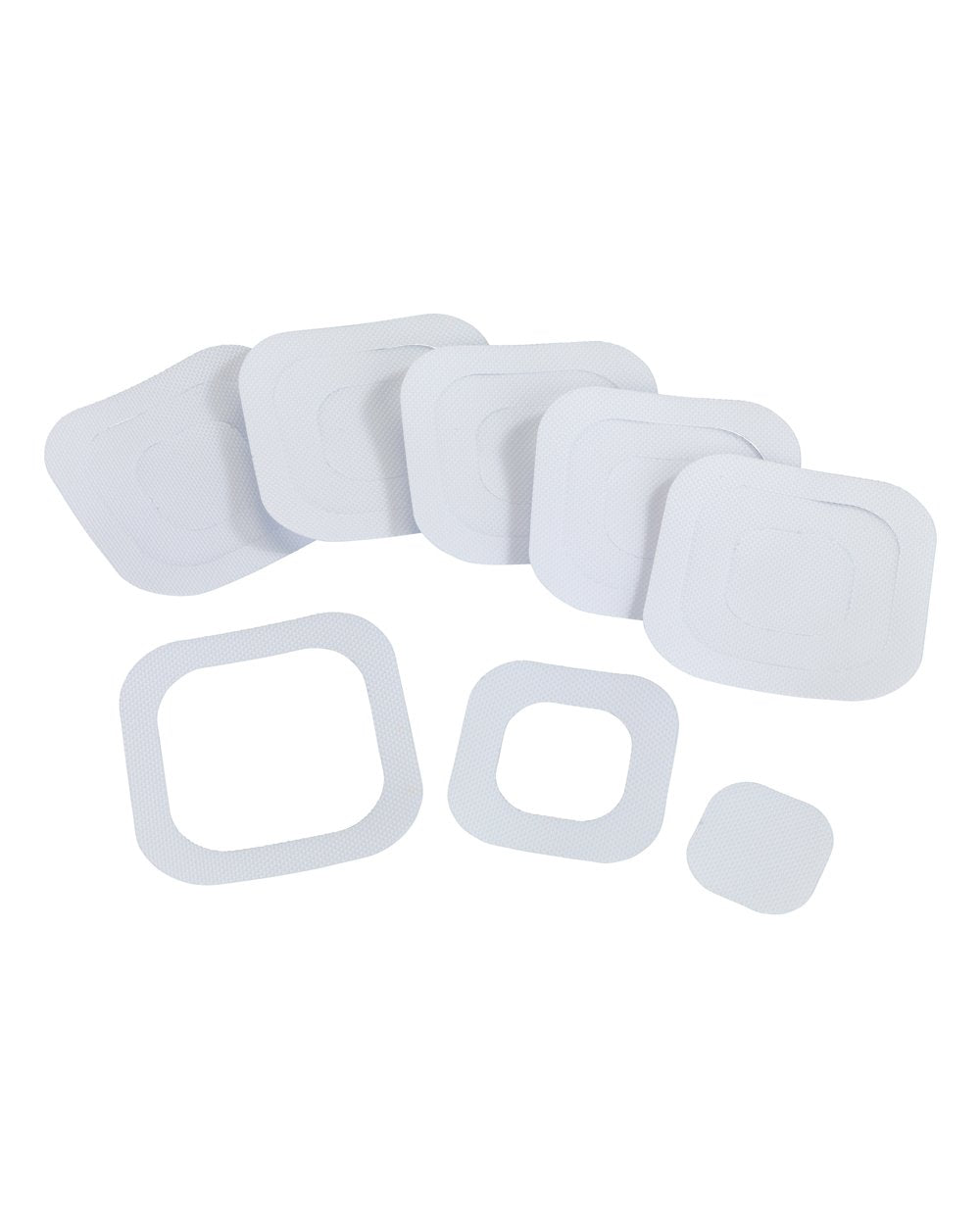 Wenko Anti Slip Sticker Mod Square Transparent Pack of 6
