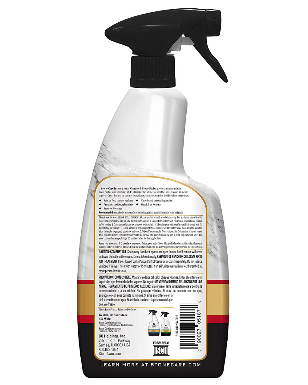 Weiman Water Based Stone Sealer 24Oz