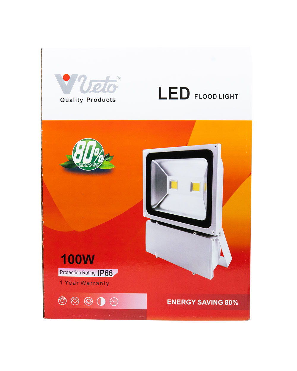 Veto Flood Light 100W White