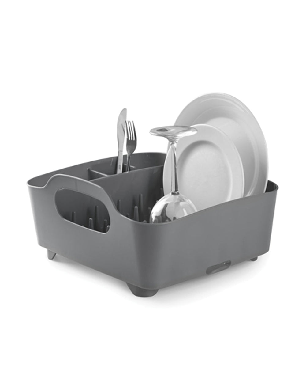 Umbra Tub Dish Rack Charcoal