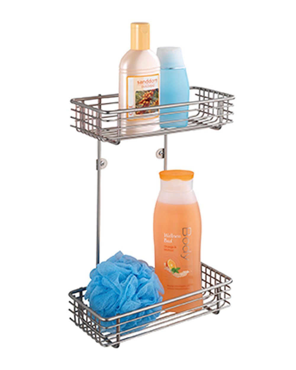 Wenko 2 Tier Universal Bathroom Rack Milano