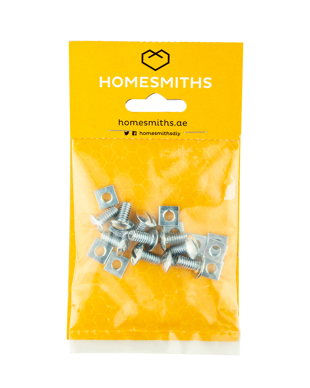 Homesmiths R.Bolts Nut 0.25 x 0.5 inch