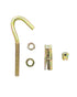 Homesmiths Steel Hook Bolt 10Mm