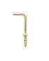 Homesmiths Brass Plated Square Hook 3/4 inch