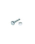 Homesmiths G.I Bolts & Nut 5 X 25 mm