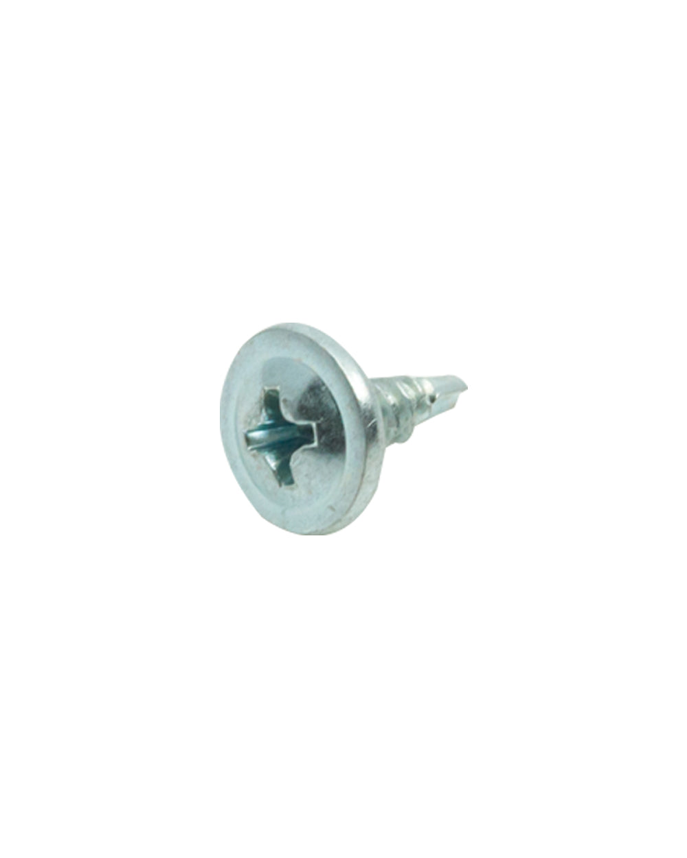 Homesmiths Channel Screw Wafer Head Zinc Plated 6mm x 0.43 inch