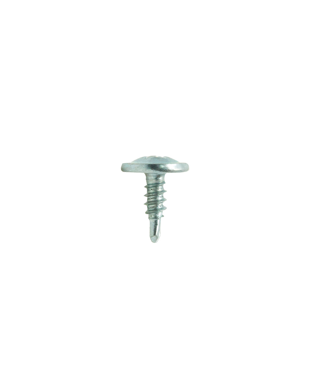 Homesmiths Channel Screw Wafer Head Zinc Plated 6mm x 0.43 inch