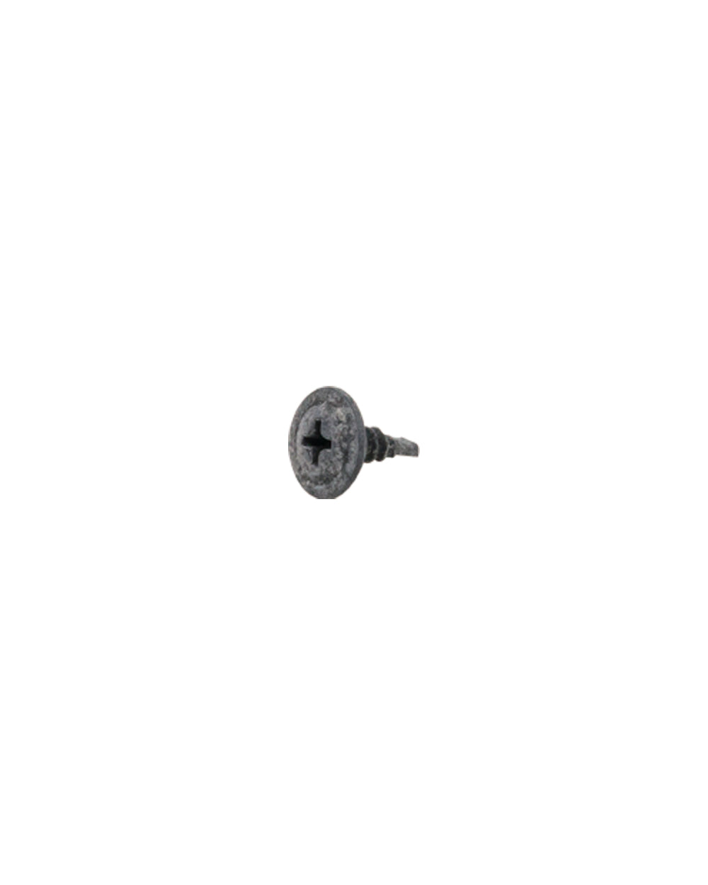 Homesmiths Channel Screw Wafer Head Black 6mm x 0.43 inch